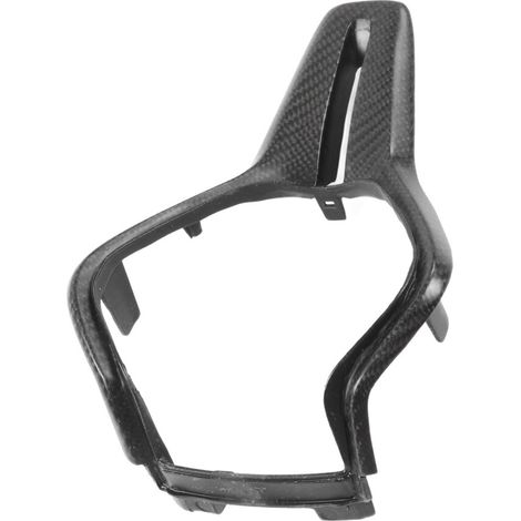 Copertura del telaio del volante in fibra di carbonio opaca per modelli Infiniti Q50 e Q60