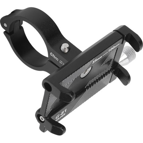 Support de téléphone de vélo GUB G-81 en aluminium, réglable, avec fixation pour téléphone. (1/5)