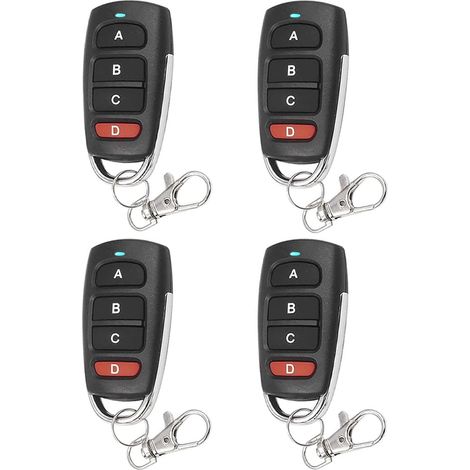 4 x Universal Wireless Remote Control 433Mhz Remote Control for Garage Door Electric Door (1/5)