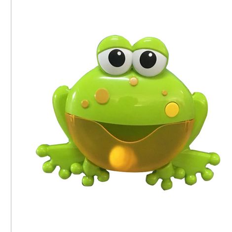 Machine à Bulles Grenouille avec 12 Comptines pour le Bain des Enfants- (1/4)