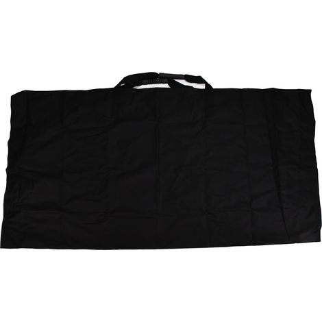 Support de poubelle de jardin portable 2 en 1, pliable et suspendu, pour sacs à feuilles, noir. (1/5)