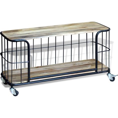 TV-Schrank Massivholz Mango 100x40x45 cm