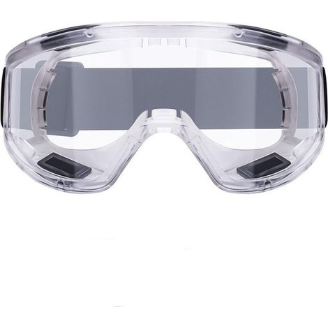 Lunettes de sécurité transparentes anti-buée, lunettes anti-rayures, adaptées au bricolage, au ponçage, au dépoussiérage et au travail du bois, utilisation à long terme