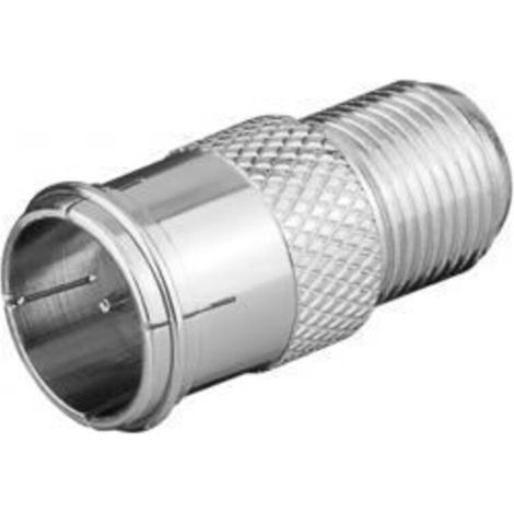 Adaptateur Tv-Sat Fiche-F rapide à Fiche-F visse - Adaptateur Tv-Sat Fiche-F rapide à Fiche-F visse (1/2)