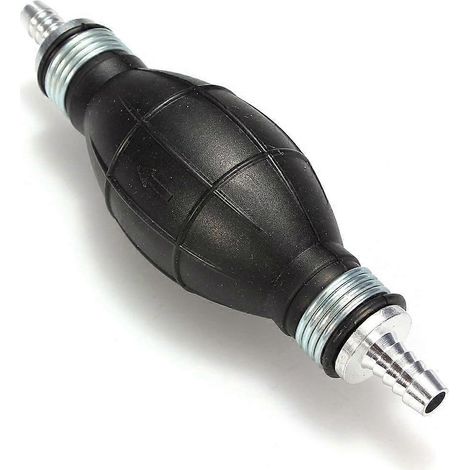 Pompe à carburant manuelle à transfert par vide en caoutchouc noir 8 mm (5/16") pour essence et diesel, accessoires pour pompes de bateau (1/5)