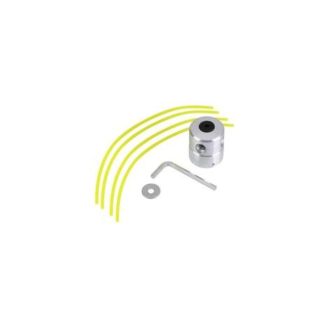 Testine per decespugliatore universali in alluminio BRAVIX, accessori per decespugliatore, testina per tagliabordi