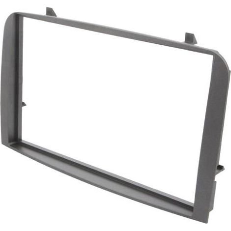 Facade autoradio FA185F compatible avec Alfa Romeo 147 GT ap05 argent fonce
