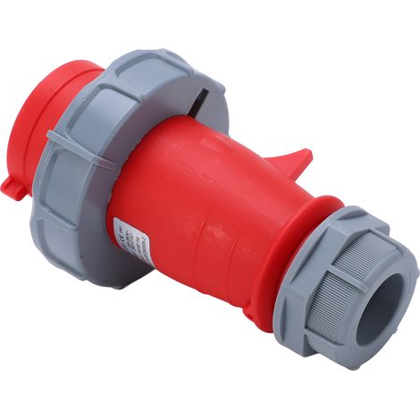 Prise industrielle standard européenne 5 conducteurs 3P+N+T 32A 220-380V/240-415V IP67 étanche pour l'électricité chimique