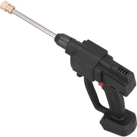 Nettoyeur Haute Pression Sans Fil, Kit de Nettoyage Électrique Portatif pour Voiture et Mur, Ensemble avec Accessoires (1/5)
