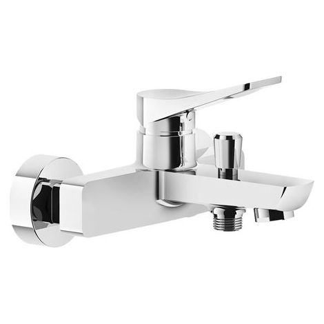 Gessi Rilievo, mezclador monomando de baño para montaje en