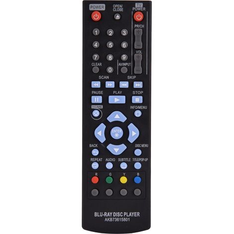 Universelle Ersatzfernbedienung für LG-Fernseher AKB73615801 (1/5)