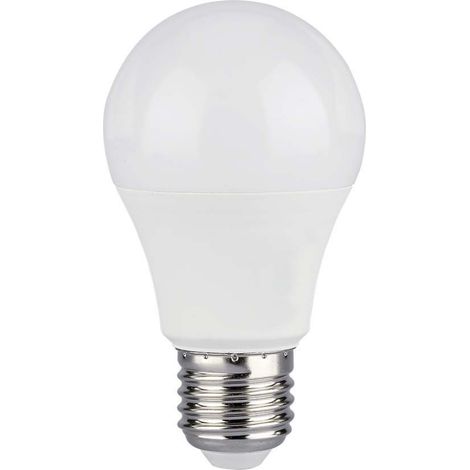 Bombilla LED V-TAC E27 8,5 W A60 con mando a distancia RGB+blanco natural regulable
