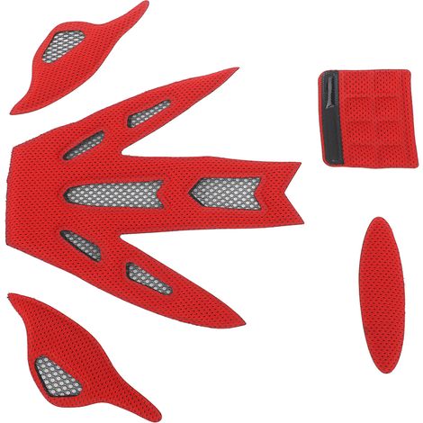 Kit de rembourrage de casque en éponge avec tapis de protection antichoc pour moto, vélo et cyclisme (1/5)