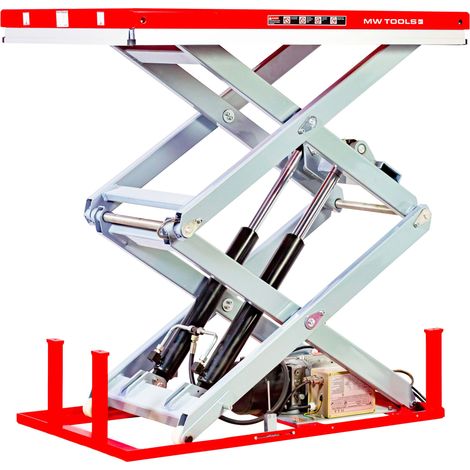 Mw Tools – Table élévatrice à ciseaux électro-hydraulique 2000kg – Hauteur levée 1780mm – Dimensions 1300x850mm – TPSL2185 (1/5)