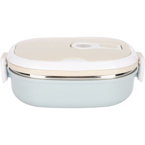 Récipient de nourriture thermique isolé par acier inoxydable portatif de bote à lunch pour le travail d'enfants d'étudiant couche unique 900ml (1/4)