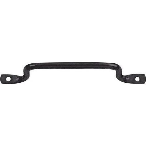 Griff runder Draht mit Laschen, schwarz, Länge 160mm