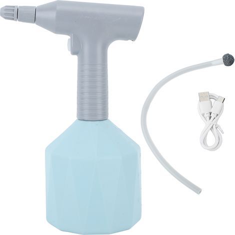 Pulvérisateur électrique portatif, arrosage automatique de jardinage domestique, pulvérisateur de jardin électrique bleu (1/5)