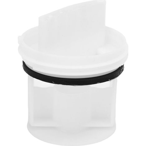 Bouchon de couvercle de joint de sortie de vidange de pompe de vidange de lave-linge adapté pour Machine à laver Siemens WM1095 1065 WD7205 blanc (1/5)