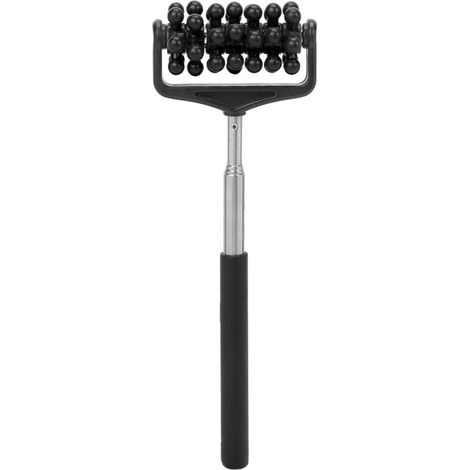 Rouleau de massage télescopique pour le dos, la tête et les bras, réglable, pour la détente musculaire - Bleu foncé (1/5)