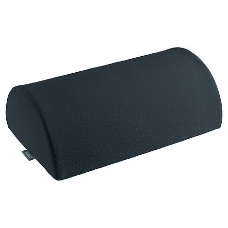 LEITZ - Repose-pieds, soulage les douleurs aux dos et aux épaules - Housse en tissu & intérieur en mousse - Leitz Ergo Cosy - Couleur gris foncé - (53710089) (1/5)