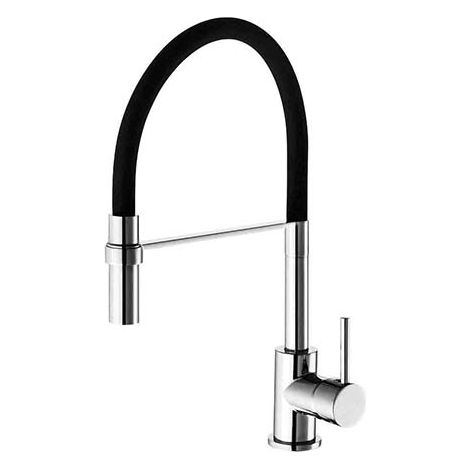 Miscelatore winter a canna alta con doccetta estraibile (1/10)
