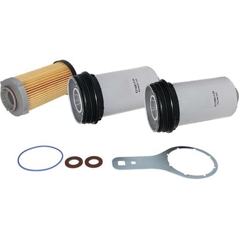 Kit filtre à carburant V837091623 compatible tracteur Massey Ferguson. (1/4)