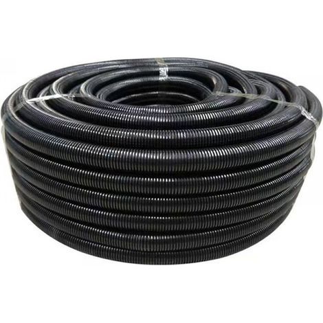 Electriduct 2,5" Wellrohr aus Polyethylen (2,5" Innendurchmesser) - Schwarz - 1,5 m (1/5)