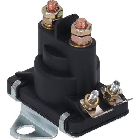 12V DC 4,8W Anlasserrelais, Messing-Magnetspule, Ersatzteil für Golfwagen und Fahrzeuge, robustes Zubehör. (1/5)