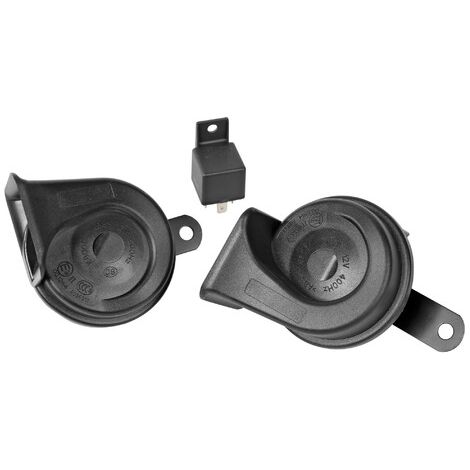 Avvisatore acustico bitonale, Ø 85 mm - 12V (1/2)