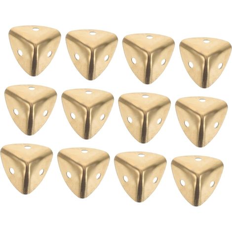 Lot de 12 protections d'angle pour boîtes, vis incluses, caches (1/5)