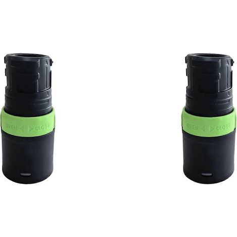 2 manchons de rechange pour adaptateur d'aspirateur Festool D27 DAG-AS, assurant une connexion sécurisée et antidérapante du tuyau. (1/5)