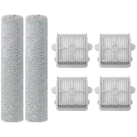 Lot de 6 filtres à brosse souple pour Roborock F25 / F25 ACE / F25 LT / F25 RT / F25 ACE Combo / F25 Combo / F25 ALT
