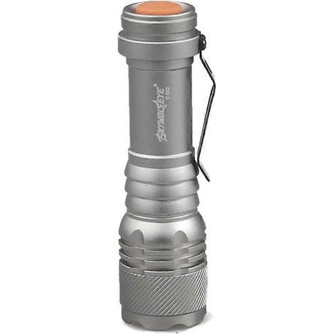 Lampe torche LED XPE 6000 lm à 3 modes, ultra-lumineuse, mini lampe torche en aluminium, lanterne de tourisme portable pour l'extérieur, piles AA