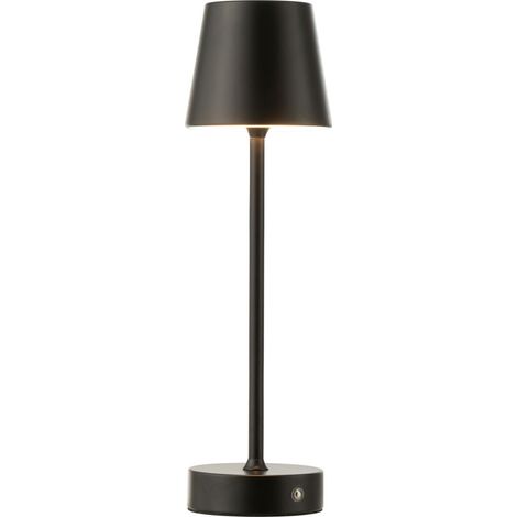 Lampe à Poser à LED "Goa" 37cm Noir (1/5)
