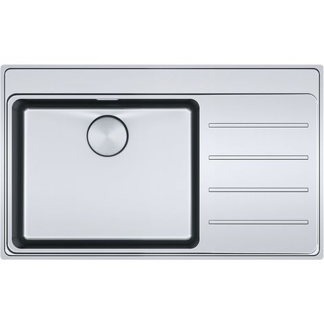 Evier Franke Mythos Inox MYX211-86 - Inox Lisse - Egouttoir A droite
