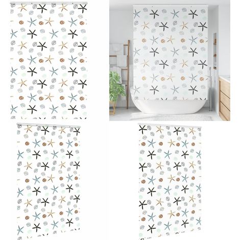 vidaXL Store enrouleur de douche avec cassette largeur du tissu 156 cm (1/5)