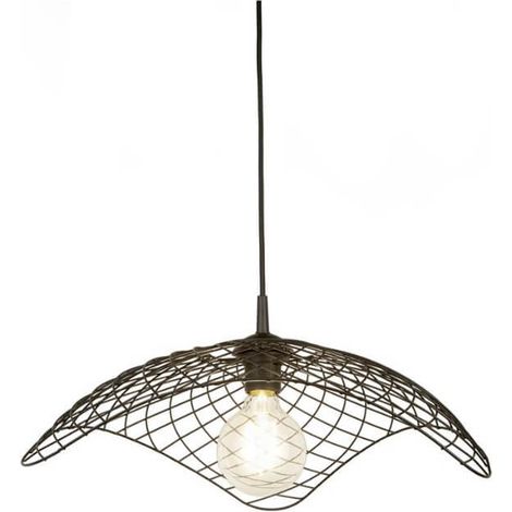 Searchlight Parachute Suspension Plafond Métal Noir (1/2)