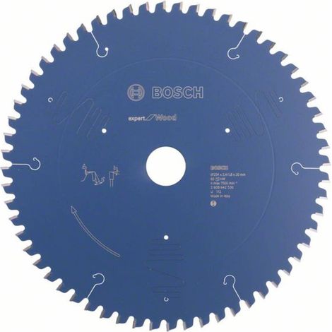 Bosch Professional Lama per sega circolare Expert for Wood, per legno, 254 x 30 x 2, 4 mm, 60 denti, accessorio per sega circolare