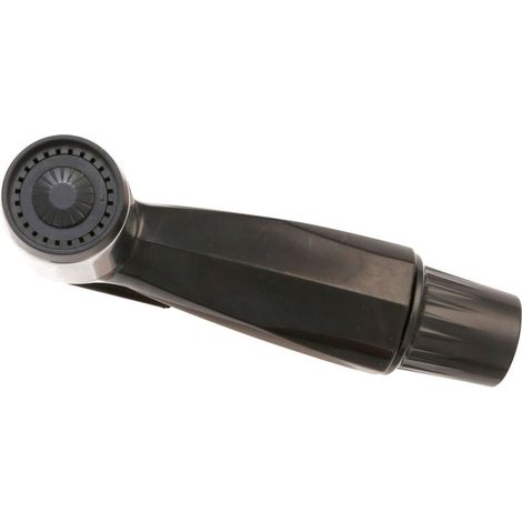 Douchette de robinet d'évier de cuisine avec gâchette à pouce, noire (80760) (1/5)