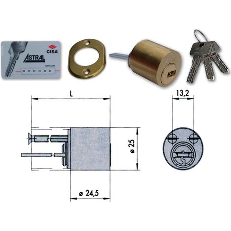 Cisa 0A210-50-0 Cilindro Astral Tondo