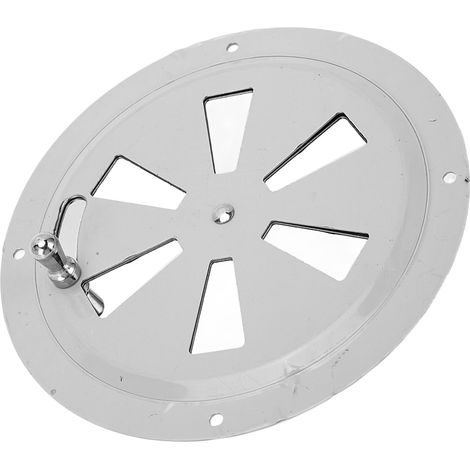 Grille d'aération ronde en inox 316 pour camping-car, bateau et véhicule récréatif (1/5)