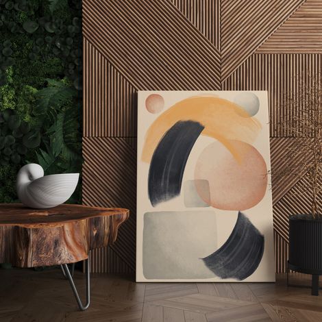 Cuadro Nekarafa, Estructura de Tela, Madera Nobilitada, 50x70h cm Multicolor (1/4)