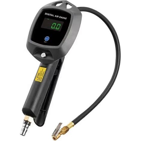 Manomètre numérique de haute précision pour le gonflage et le dégonflage des pneus de voiture - Moniteur de pression des pneus (1/5)