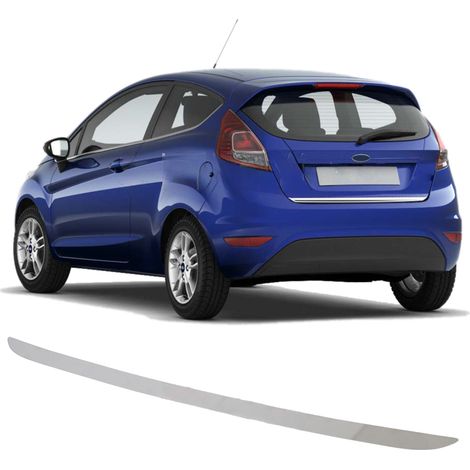 Heckklappenleiste, Edelstahl, Chrom, Ford Fiesta Mk7 2009-2017 (1/5)