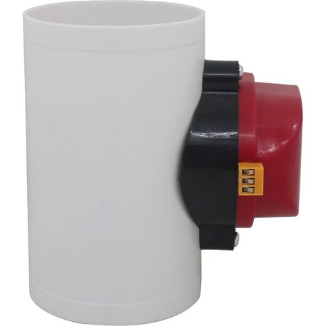 230V PVC Register Motorised Ventilation Valve VMC Electric for Air Conditioning Extractor Hood Adjustment (1/5)