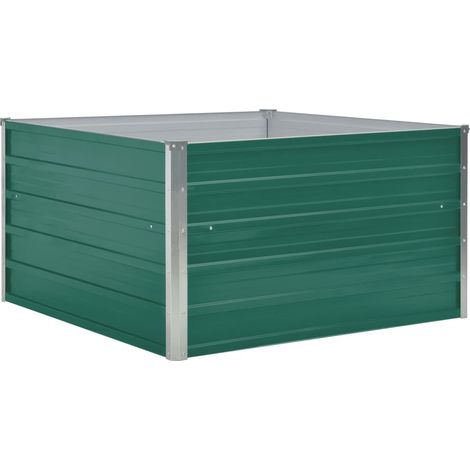 Maison Exclusive - Hochbeet 100 x 100 x 45 cm Verzinkter Stahl Gr