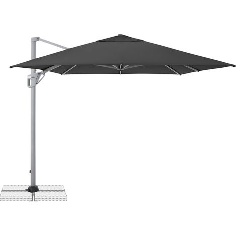 Doppler Pendelschirm "Active Side" 260 x 350 cm, anthrazit, Bezug aus 100% Polyester, Gestell aus Aluminium, Gewicht 30,4 kg (1/5)