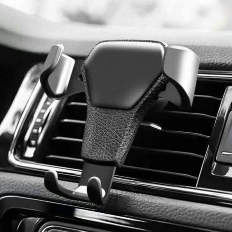 Support Telephone Voiture, Ventilation Support Voiture Universel pour iPhone XS MAX/XS/X/8/7/6s/6/SE/5,Samsung Galaxy S8/S7/A5/Not (1/4)