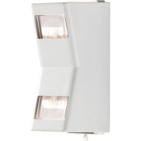 Konstsmide Potenza Grande Applique Murale Extérieure Moderne Up Down Blanc GU10, IP54 (1/3)