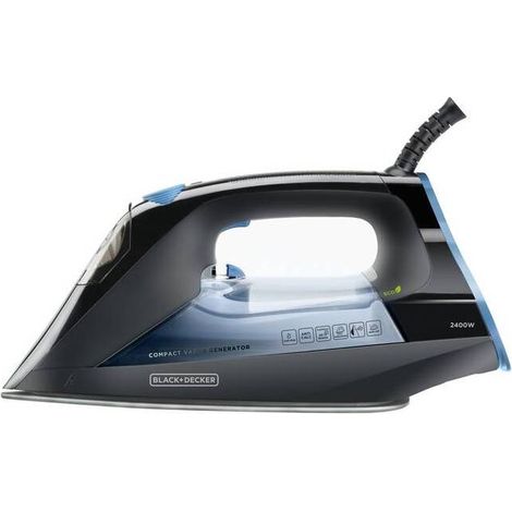 FERRO DA STIRO A VAPORE 2400W PIASTRA CERAMICA